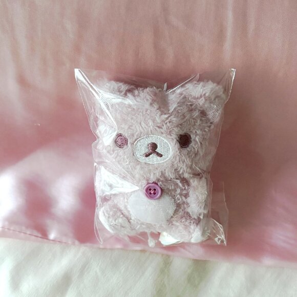 Pink Fluffy Korilakkuma Tenori Plush - Herb Tea - Picture 1 of 4